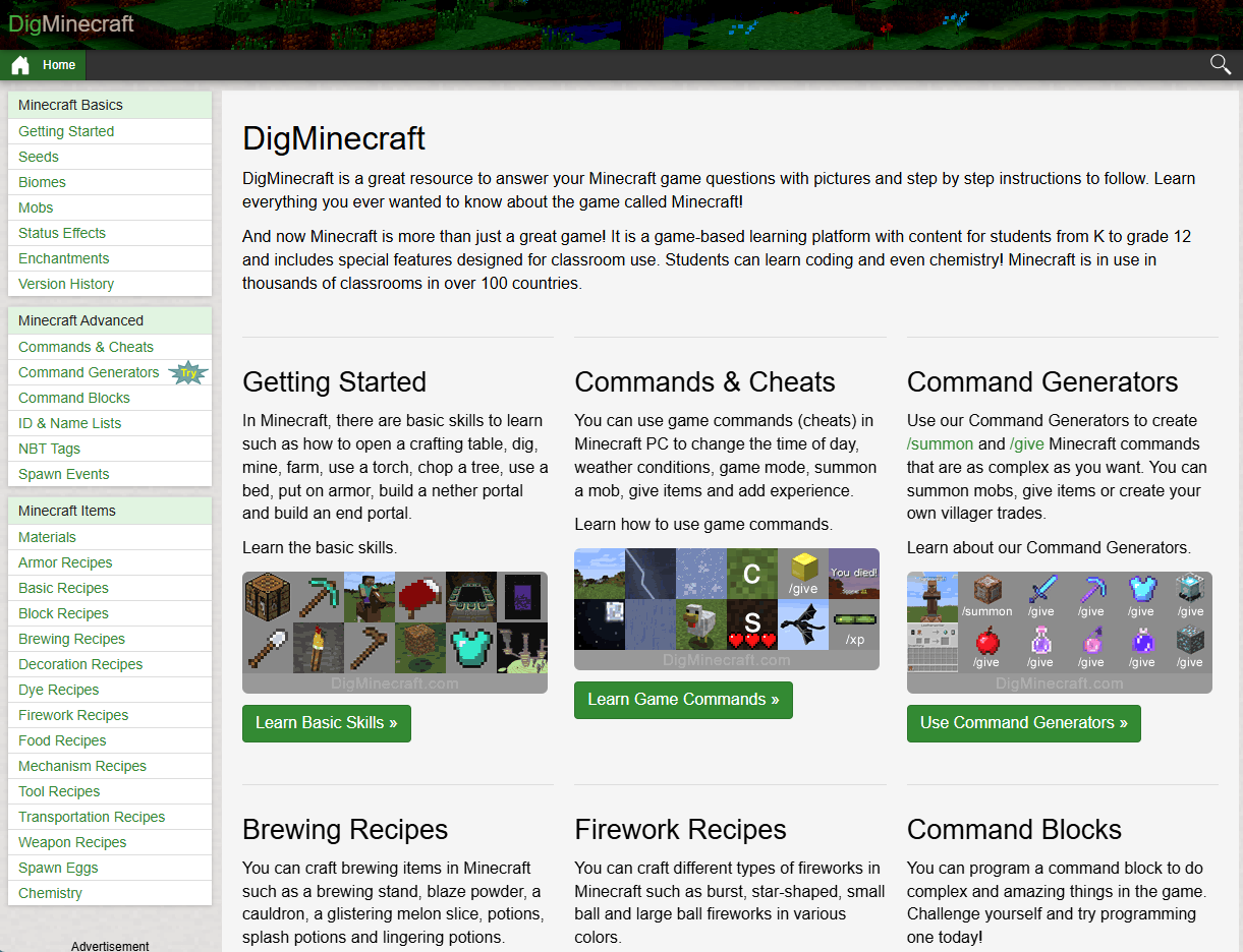 Dig Command Minecraft Dig Minecraft | Minecraft Cabin